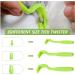 Starfa Lab Tick Removal Tool Set - 7PCs Plastic Lever & Stainless Steel Tweezers for Dogs Cats & Humans - Buy Online on GoSupps.com
