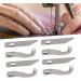 Overlocker Knife  Serger Blade 8Pcs High Efficiency Metal Smoothing Cutting for PL1500 PL2000 - Buy Online on GoSupps.com