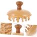 Fomiyes Wooden Massage Comb for Women | Beech & Bamboo Wide Tooth Hair Comb for Scalp & Hair Care - Buy Online on GoSupps.com