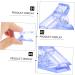 HAKIDZEL 12pcs Nail Clip Nails Gel Nail Tip Fixing Clamp Finger Nail Tip Clamp Finger Extension Clip Fake Nails Kit Nail Art Clip Finger Clip Acrylic Nail Tips Fixture Red Crystal Plastic 4X3X2CM Red - Buy Online on GoSupps.com