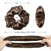 Lilysilk 100% Silk Hair Rings for Women - Chocolate Ponytail Holders & Hair Ties | Soft & Gentle 2-Pack - Buy Online on GoSupps.com