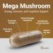 Procera Mega Mushroom - Improved Memory, Natural Energy & Mental Clarity - Clear Mind - Lift Brain Fog - Immune Support - Detox - Lions Mane Chaga Cordyceps Shiitake Turkey Tail - 60 Count - Buy Online on GoSupps.com