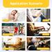 200Pcs Soft Foam Ear Plugs - Noise Cancelling Slow Rebound Disposable Earplugs for Sleeping Snoring Shooting & Study - Yellow - Buy Online on GoSupps.com