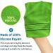 Korean Asian Exfoliating Bath Washcloth 10pcs | Shower Glove for Removing Dead Skin Cells | Reusable | Green_10p - Buy Online on GoSupps.com
