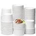 Frozen Dessert Cups Ice Cream Cups Disposable Paper Dessert Bowls Party Supplies Treat Cups for Hot Cold Food 100PCS