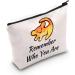 Bauna Remember Who You Are Makeup Bag | Simba Inspired Gift | King of the Lion Cosmetic Bag - Buy Online on GoSupps.com