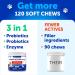 Probiotics for Dogs - Dog Probiotics Chewables - Support Gut Health Itchy Skin Allergies Immunity Yeast Balance - Digestive Enzymes with Prebiotics - Reduce Diarrhea Gas - 120 Probiotic Chews 120 Chews Advanced - Buy Online on GoSupps.com