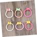 Vicasky 6 STK Candy-Colored Children's Arch Bracelets | Cute Girl Bracelet Accessories | Loop Arm Bands for Kids - Buy Online on GoSupps.com