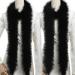 Holmgren Black Marabou Feather Boa - 2 Pcs 25g 2 Yards Boas for Party Bulk  Wedding  Halloween  Home Holiday Decoration (Black)