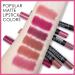 Ownest Beauty KYDA 6 Colors Matte Crayon Lipstick Set - High Pigment Velvet Finish 6pcs - Buy Online on GoSupps.com