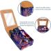 Travel Lipstick Organizer Case - Portable Makeup Bag with Mirror | Christmas Santa & Winter Deer Design - Buy Online on GoSupps.com