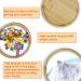 Glass Mosaic Coaster Kit - 6.1 Bamboo Coaster for Adults - Mixed Color Craft Materials for Home Decoration and Gifts - Buy Online on GoSupps.com