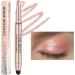 Eyeshadow Stick Pencil Waterproof Glitter Eyeshadow Pencil Highlighter Stick for Women Eye Brightener Highlighter Eyeliner Crayon Make up for Vacation Dating Shopping 03 - Buy Online on GoSupps.com
