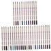 FOMIYES 36 Pcs Brown Eyeshadow Colored Pencils Eye Shadow Pen Eyeliner Miss Water Proof Make up Kit 1 count (Pack of 1) As Shownx3pcs