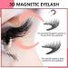 Baybella Magnetic Eyelashes Baybella Beauty Magnetic Eyelashes Baybella Magnetic Lashes Natural Looking 3D Natural Magnetic Eyelashes with Eyeliner Kit Easy to Wear (Style F) - Buy Online on GoSupps.com
