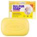 Sulphur Soap Bar Sulfur Cleanser Cleansing Bar Soap for All Types Skin Reduce Oil Excess Keeps Pores Cleaner