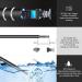 Rehomy Digital LED Otoscope Ear Camera - Earwax Removal Kit & Cleaning Tool for Perfect Ear Care - Buy Online on GoSupps.com