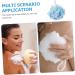 Sky-Blue Bath Sponge Lace Shower Ball Scrubber - Premium Home Bathroom Essential - International Shipping Available - Buy Online on GoSupps.com