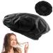 Generic Heat Hat for Conditioning - Hair Care Hat Cordless Thermal Gel Hair Care Hat for Hair Spa Microwavable Hair Steamer Hat for Home and Salon Use Black
