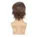 Beweig Men's Short Brown Layered Fluffy Wig - Synthetic Hair for Halloween Cosplay | Includes Wig Cap - Buy Online on GoSupps.com