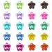 Mini Hair Clips Set for Women and Girls - 20Pcs Cute Small Claw Clips and Butterfly Hair Accessories - Buy Online on GoSupps.com