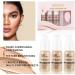 INTEROOKIE Concealer Lasting Setting Without Taking Off Makeup Foundation Facial Natural Moisturizing Moisturizing Foundation Set (B) - Buy Online on GoSupps.com