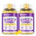 ELLAMENIZ Quercetin Gummies 1000mg for Kids & Adults with Bromelain and Turmeric Black Pepper Extract Vitamin C Zinc & D3 Seasonal & Immune Health Antioxidant Support Family Friendly 2 Pack