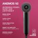 Elchim Anemos V2 Professional Ultra Light & Quiet Hair Dryer - 1875W for All Hair Types - International Shipping Available - Buy Online on GoSupps.com