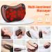 Shiatsu Massage Pillow & Device - Electric Back & Neck Massager with 18 Rotating Heads 3 Speeds - Ideal for Home Office & Car | International Shipping Available - Buy Online on GoSupps.com