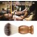 Premium Roof Hair Shaving Brush | Razor Brush for Men | Foam Brush for a Perfect Shave | Model B - International Shipping Available - Buy Online on GoSupps.com