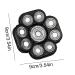 Buy Electric Extreme Speed Universal Replacement Cup Heads for Men | 9-Head Handler - Ewoke Schwarz - International Shipping Available - Buy Online on GoSupps.com