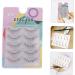 Beaupretty 5 Pairs Fake eyelashes artificial eyelashes 3d false eyelashes lash extension tools halloween eyelashes lady tools Artificial Eyelash Decor soft strip s3 slim artificial fiber - Buy Online on GoSupps.com