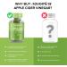 Novomins High Strength Vegan Apple Cider Vinegar Gummies with Vitamin B12, B6, and D | Natural ACV with the Mother for Optimal Health - Buy Online on GoSupps.com