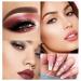 Shop Hengshitong Multicolor Makeup Set - All-in-One Eyeshadow Lip Gloss & Suitcase Gift Set for International Shipping - Buy Online on GoSupps.com