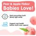 Peach Kids Foam Toothpaste | Low Fluoride | U-Shaped Toothbrush | Anticavity | Toddler & Children's Teeth Cleaning - Buy Online on GoSupps.com