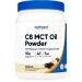 Nutricost C8 MCT Oil Powder 1LB (16oz) Vanilla Flavor - 95% C8 MCT Oil Powder, Best for Keto Diets, Non-GMO, Gluten Free