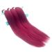 LDMY Pre-Stretched Burgundy Braiding Hair Extensions - 8pcs Kanekalon Synthetic Hair for Braids | 90g per Piece - Buy Online on GoSupps.com