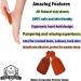 Natural Terracotta Pumice Stone for Feet - 2-Sided Foot Care Scrubber for Dead Skin Removal and Exfoliation - Softens Calluses, Smooths Heels - Beauty Essential for Men and Women - Buy Online on GoSupps.com