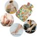 NAANLE 2L Retro Flower Paisley Heat Bottle - Hot Water Bottle for Back Pain Relief Hand & Foot Warmer Neck Warmth & Cold Therapy - Buy Online on GoSupps.com