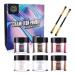 Viola HOUE Chameleon Glimmer Powder Nail Art Pigment Powder Set Glitter Powder.