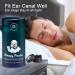 Sleepy Panda Foam Ear Plugs for Sleep - 60 Pairs, 38DB SNR, Reusable & Custom Fit, Black - Buy Online on GoSupps.com