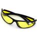 V.W.E. BiFocal Black Sunglasses with Yellow Night Driving Lens - 100% UV Protection & 2.0x Reader Glasses for Enhanced Vision - Buy Online on GoSupps.com