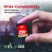 Gigastone 256GB SD Card UHS-I Class 10 for Full HD Video - Compatible with Canon, Nikon, Sony, and More - 1 Mini Case Included - Buy Online on GoSupps.com