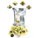 Creano tea blumes 36 tea balls in cup format tealini white tea large pack blossom in bulk pack tar lunches blooming tea flowering tea