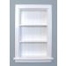 Fox Hollow Furnishings 14x24 Aiden Wall Niche - White with Beadboard Back - Buy Online on GoSupps.com