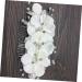 Angoily Flower Side Comb Bridal Side Combs Bride White Headgear Hair - Buy Online on GoSupps.com