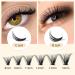 QUEWEL Individual Cluster Lashes - 240pcs 0.07C Curl Eyelash Extensions | Natural Look Mix 8-14mm at Home - Buy Online on GoSupps.com