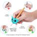 Buy Vicloon Ergonomic Pencil Handles - 3 Writing Aids for Kids Includes 6 Cartoon Pen Caps & Owl Design (Green) - Perfect for Right & Left-Handers | International Shipping Available - Buy Online on GoSupps.com