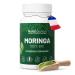 NutriSolution 100% Organic Moringa Capsules - Superfood Rich in Multivitamins and Minerals - Moringa Oleifera Leaf Powder - 90 Vegetable Capsules - Made in France (1)