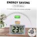 MipCase Mini Refrigerator Hygrometer - 3-Piece Glass Temperature & Humidity Measuring Device for Home & Aquarium - Multi-functional 5.5x5x1.5cm - Buy Online on GoSupps.com